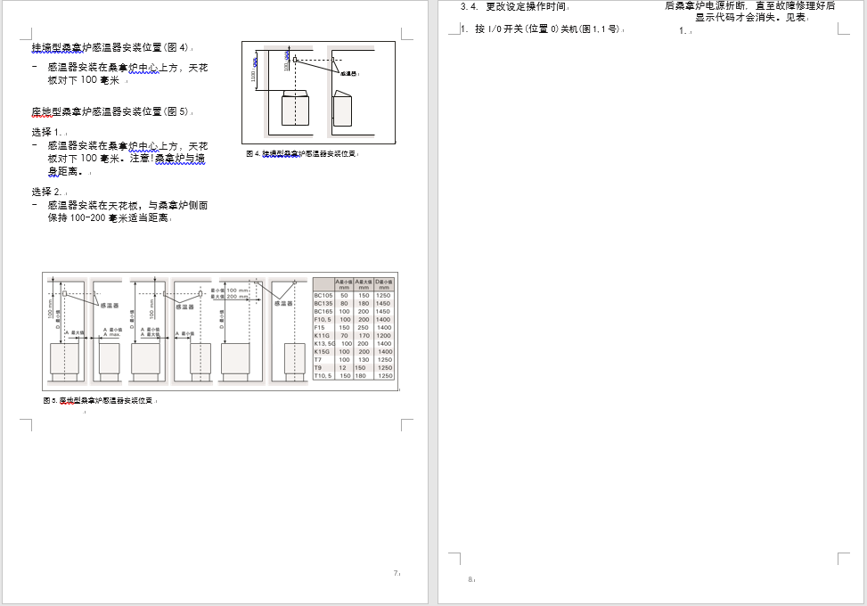 HARVIA哈維亞CH150溫控器安裝使用說(shuō)明書(shū)